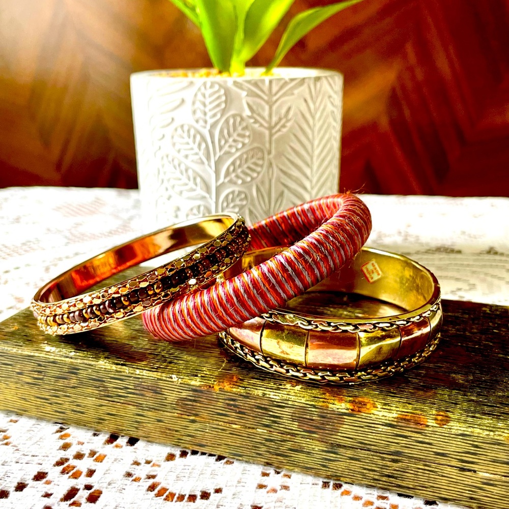 Boho Copper / Brass Bangles